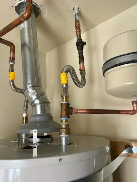 Water heater installation and plumbing repair in Wise Forks